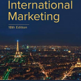 (IM)International Marketing 18th Edition by Philip Cateora , John Graham , Mary Gilly