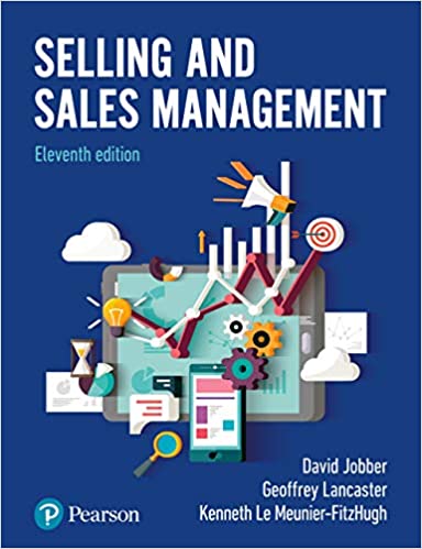 (IM)Selling and Sales Management 11th edition by David Jobber