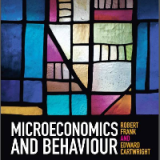 Microeconomics and Behaviour by Robert H. Frank