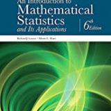 (Solution Manual)An Introduction to Mathematical Statistics and Its Applications 6th Edition by Richard Larsen,Morris Marx