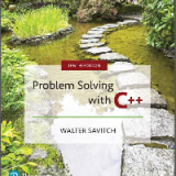 Solution manual for Problem Solving with C++ (10th Edition)