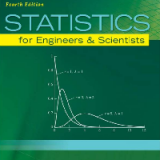 Solution manual for Statistics for Engineers and Scientists 4th Edition