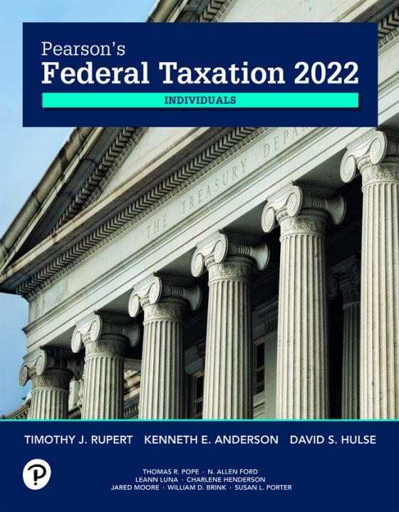 (eBook) (PDF) Pearson's Federal Taxation 2022 Individuals, 35th edition