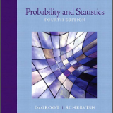 Solution manual for Probability and Statistics 4th Edition