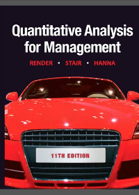 quantitative analysis for management decisions assignment question and answer pdf