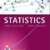 Solution manual for Statistics: Pearson New International Edition