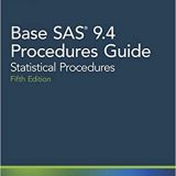 (eBook PDF)Base SAS 9.4 Procedures Guide Statistical Procedures, Fifth Edition by SAS (Creator)