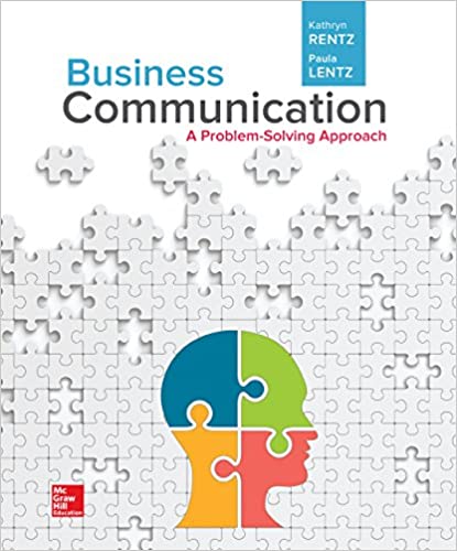 (eBook PDF)Business Communication A Problem-Solving Approachl  by Kathryn Rentz