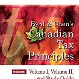 (eBook PDF)Byrd and Chen's Canadian Tax Principles 2019 - 2020 by Clarence rd , Ida Chen