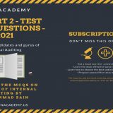 (eBook PDF)CIA Part 2 - Test Bank Questions - 2021 - Muhammad_Zain - Muhammad Zain by MUHAMMAD ZAIN