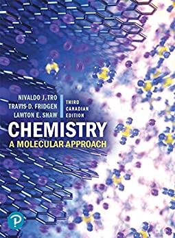 (eBook PDF)Chemistry A Molecular Approach, 3rd Canadian Edition  by Nivaldo J. Tro , Travis D. Fridgen , Lawton E. Shaw