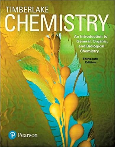 (eBook PDF)Chemistry: An Introduction to General, Organic, and Biological Chemistry 13th edition by Karen Timberlake
