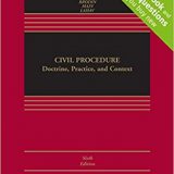 (eBook PDF)Civil Procedure: Cases and Problems  by Martha L. Minow , Mark S. Brodin , Alexandra D. Lahav , Stephen N. Subrin , Thomas O. Main