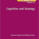 (eBook PDF)Cognition & Strategy (Advances in Strategic Management Book 32) by Giovanni Gavetti , William Ocasio