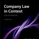(eBook PDF)Company Law in Context: Text and Materials: Text and materials 2nd Edition by David Kershaw