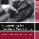 (eBook PDF)Computing for Business Success 4th Edition by Joan Richardson