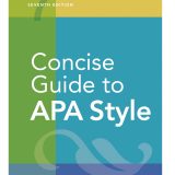 (eBook PDF)Concise Guide to APA Style 7th Edition