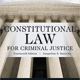 (eBook PDF)Constitutional Law for Criminal Justice 14th Edition by Jacqueline R. Kanovitz