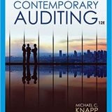 (eBook PDF)Contemporary Auditing, 12th Edition  by Michael C. Knapp