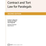 (eBook PDF)Contract and Tort Law for Paralegals, 2nd Edition by Jean Fitzgerald Carolyn MacLean, Nora Rock, Laurence M. Olivo