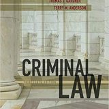 (eBook PDF)Criminal Law 13th Edition  by Thomas J. Gardner , Terry M. Anderson