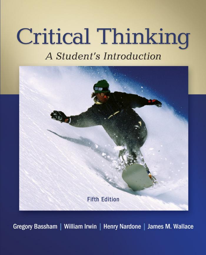 critical thinking a student's introduction 5th pdf
