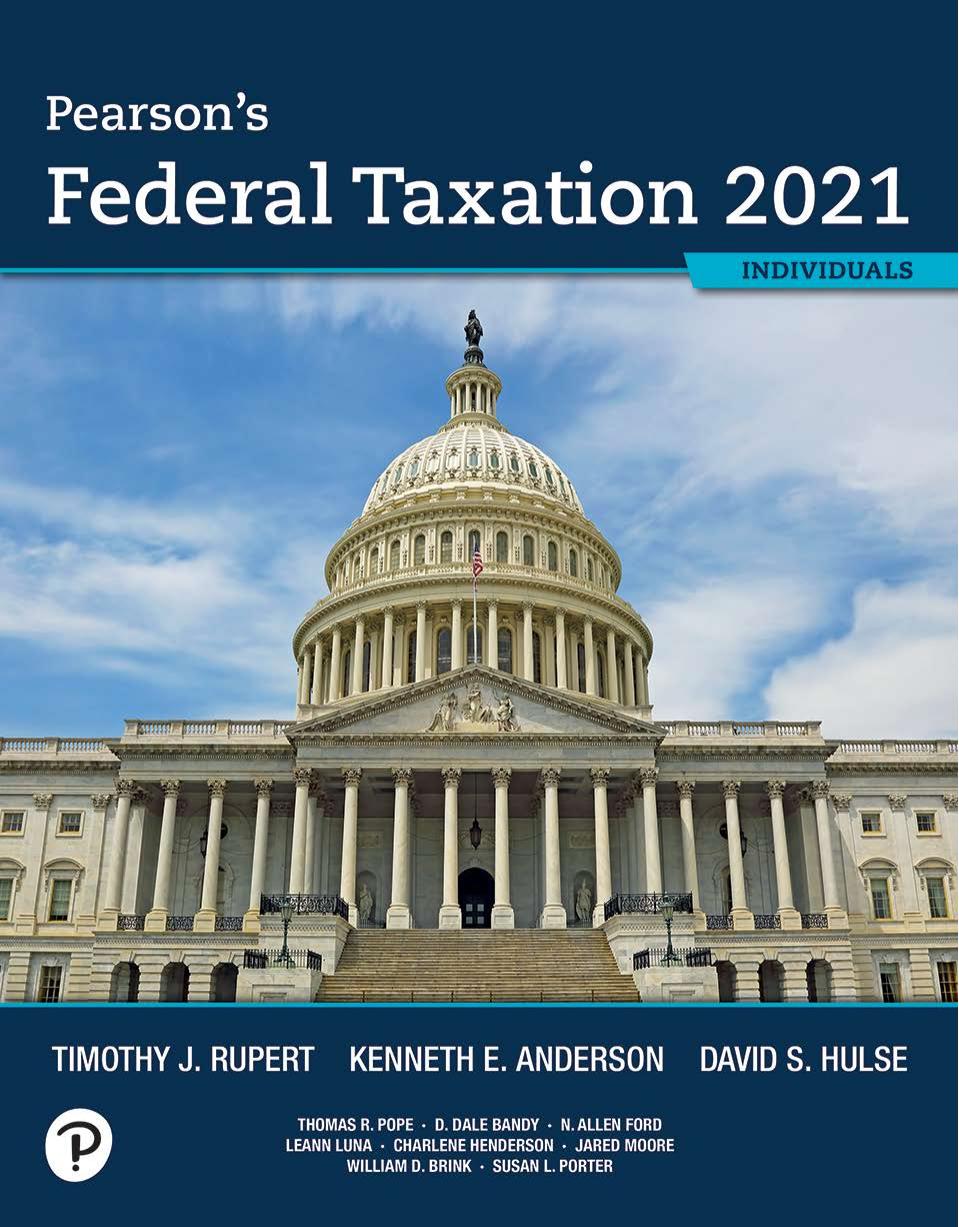 (eBook PDF)Pearson's Federal Taxation 2021 Individuals 34th Edition by