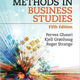 (eBook PDF)Research Methods in Business Studies 5th Edition by Pervez Ghauri , Kjell Grønhaug , Roger Strange