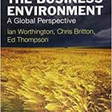 (eBook PDF)The Business Environment, 8th Edition  by Ian Worthington , Chris Britton , Dr Ed Thompson